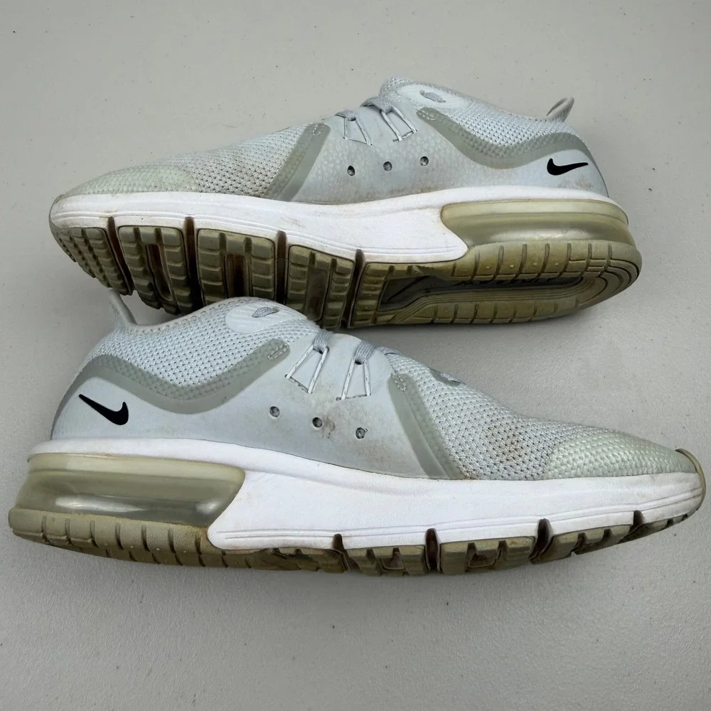 Nike Air Max Fury Grey White‎ Men's Running Shoes 922884-002 Size 6.5Y